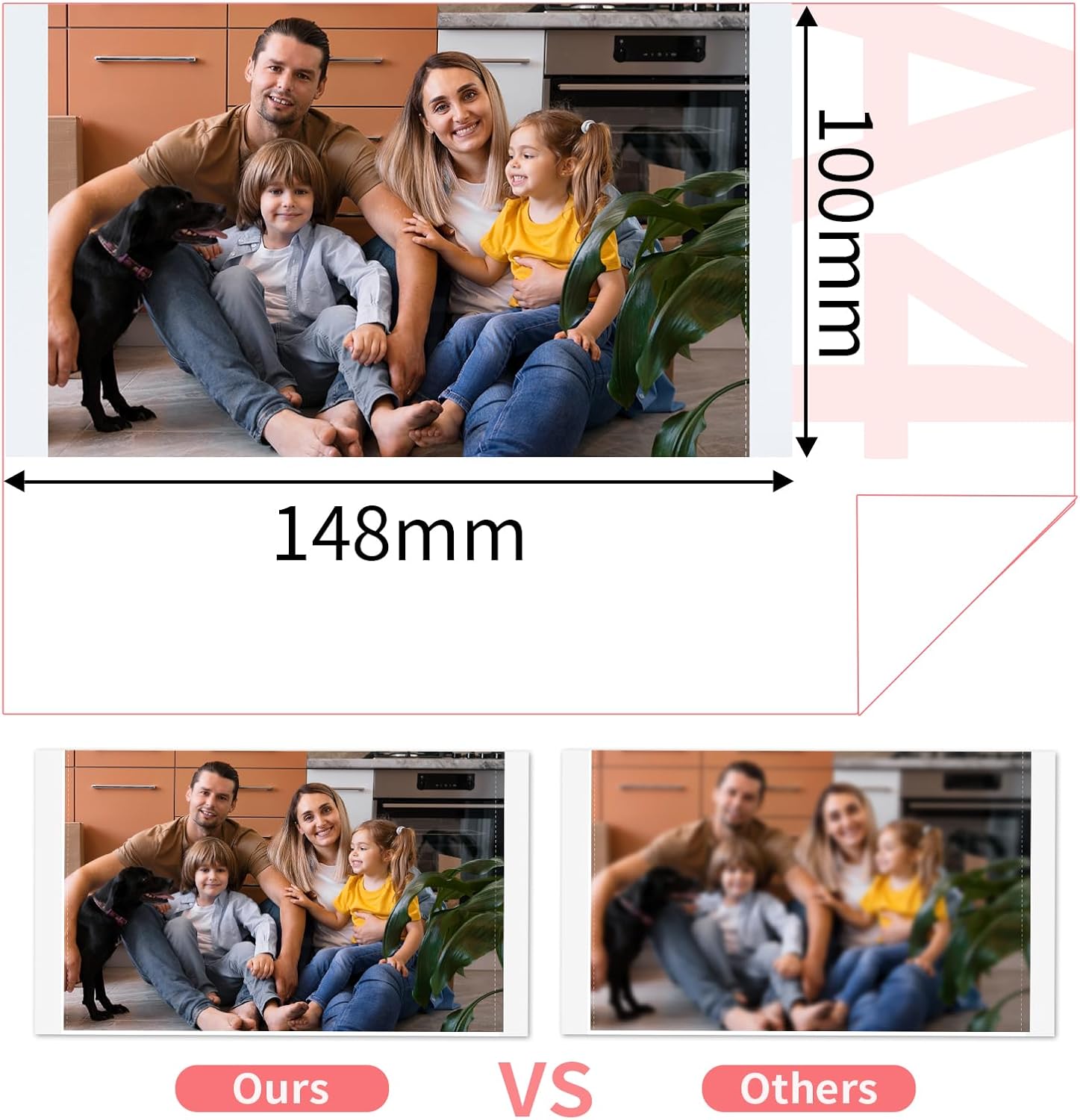 Compatible Canon Selphy CP1500 Ink and Paper KP-108IN KP108 3 Color Ink Cartridges and 108 Sheets 4x6 Photo Paper Glossy Canon Selphy CP1500, CP1300, CP1200, CP1000 Compact Photo Printers