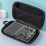 Carrying Case for r36s R35S,Soft Multi-Function Travel Carrying Case Portable Game Console Storage,Protective Case Mesh Console Accessories for r36s R35S