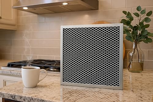 Miniatura 5 de Filtro de carbón para campana extractora Broan, 8.75 x 10.5 x 38 pulgadas, malla de aluminio, repuesto de grasa y olor, 1 paquete