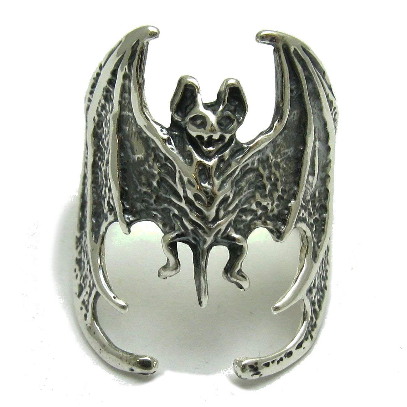 Silber ring Fledermaus Vampir 925 Empress Größe 54-75 R000492