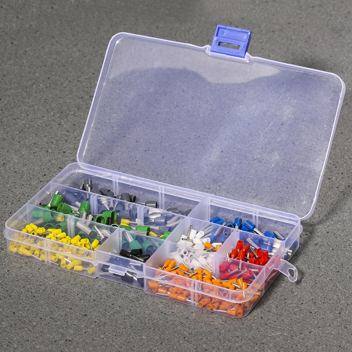 Healeved 1200stücke Isolierte Crimpverbinder Für Kabel Awg Hochtemperaturbeständig Wasserfest Geeignet Für Automobilanwendungen Mit Sichtprüfung Und Korrosionsschutz