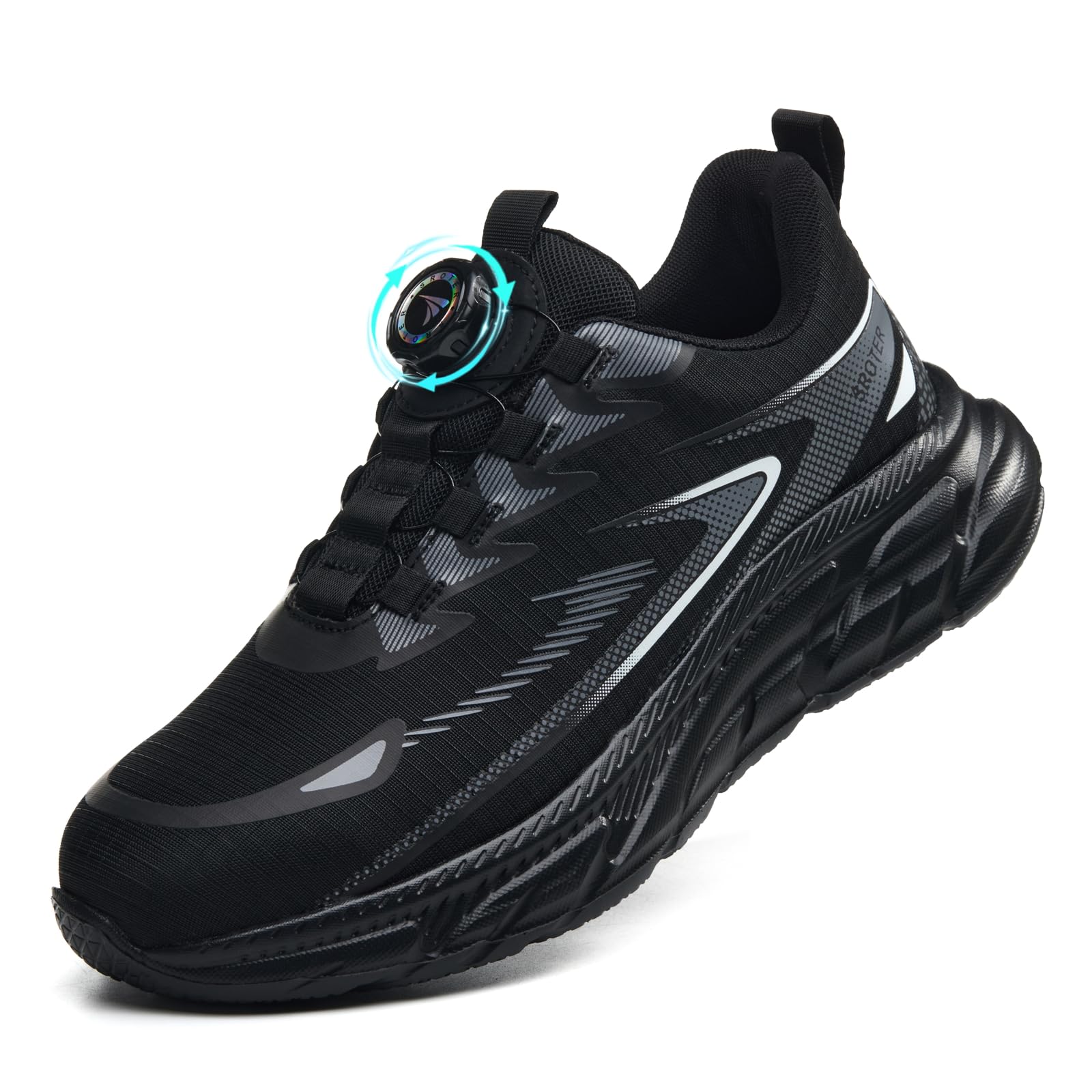 Zapatos de Seguridad para Hombre Mujer Zapatillas de Seguridad con Punta de Acero Ligero Zapatos de Trabajo Comodo Zapatillas Trabajo Transpirable Antideslizante