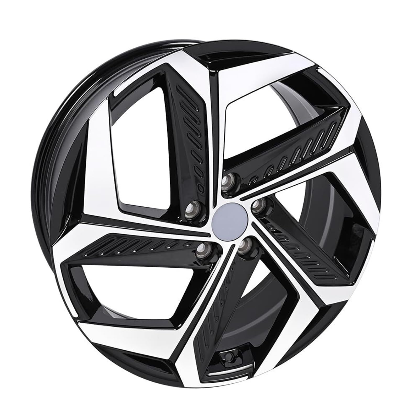 19 x 7,5 Pulgadas for Hyundai Tucson 2022-2024, Nueva llanta de aleación de Aluminio mecanizada en Negro, patrón de Pernos de 114,3 mm, diámetro Interior del buje de 67,1 mm y Desplazamiento de 51 mm