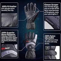 PROSmart Elektromos Fűthető Kesztyű L-es Akkumulátorral - Unisex Kézmelegítő Síeléshez, Snowboardozáshoz, Téli Sportokhoz 4