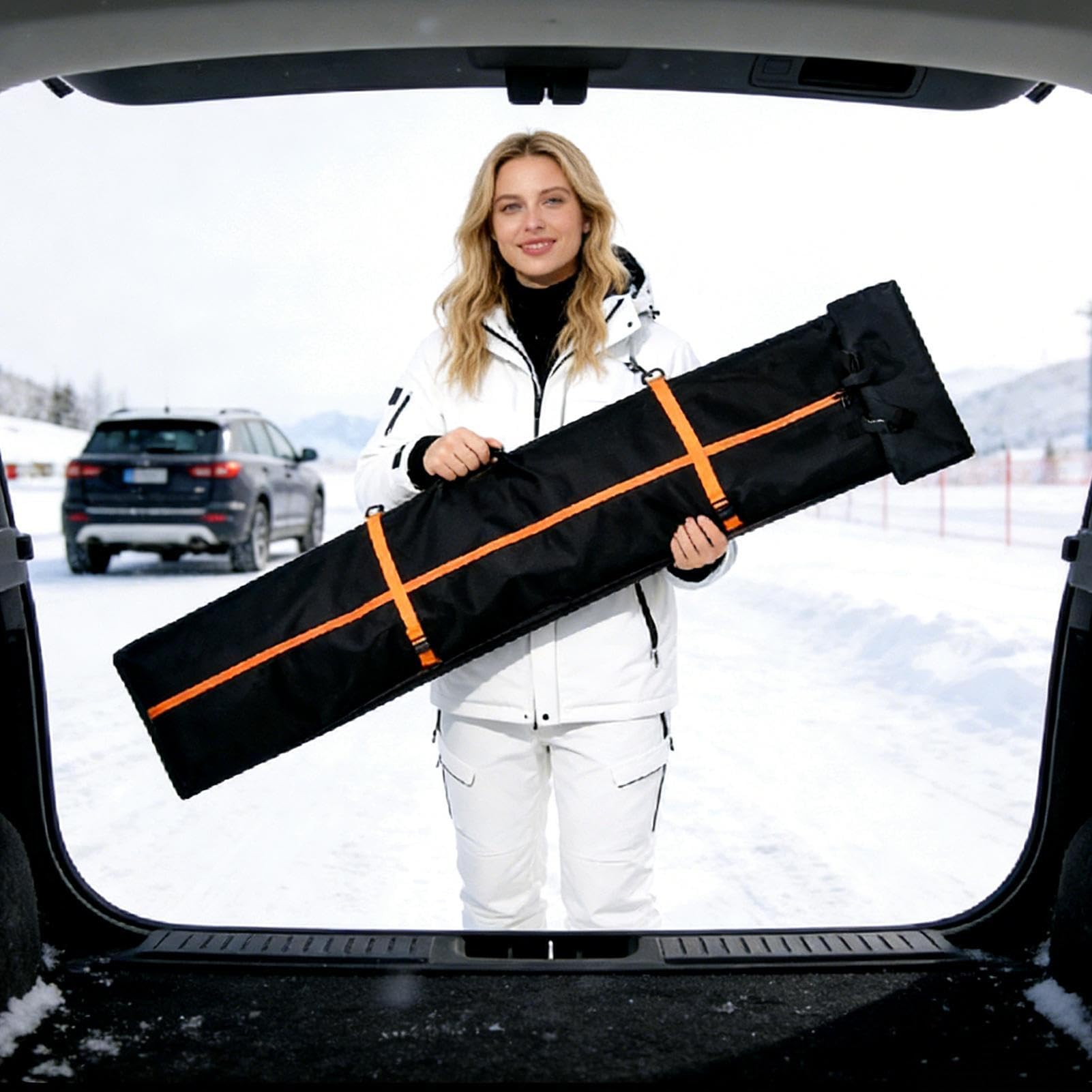Torba Do Snowboardu Wytrzymałe Na Rozeranie Wypadded Pokrowce | Torby Podróżne Dla Snowboardu Do Podróży Lotniczych Do Podróży Samolotem Dla Mężczyzn I Kobiet
