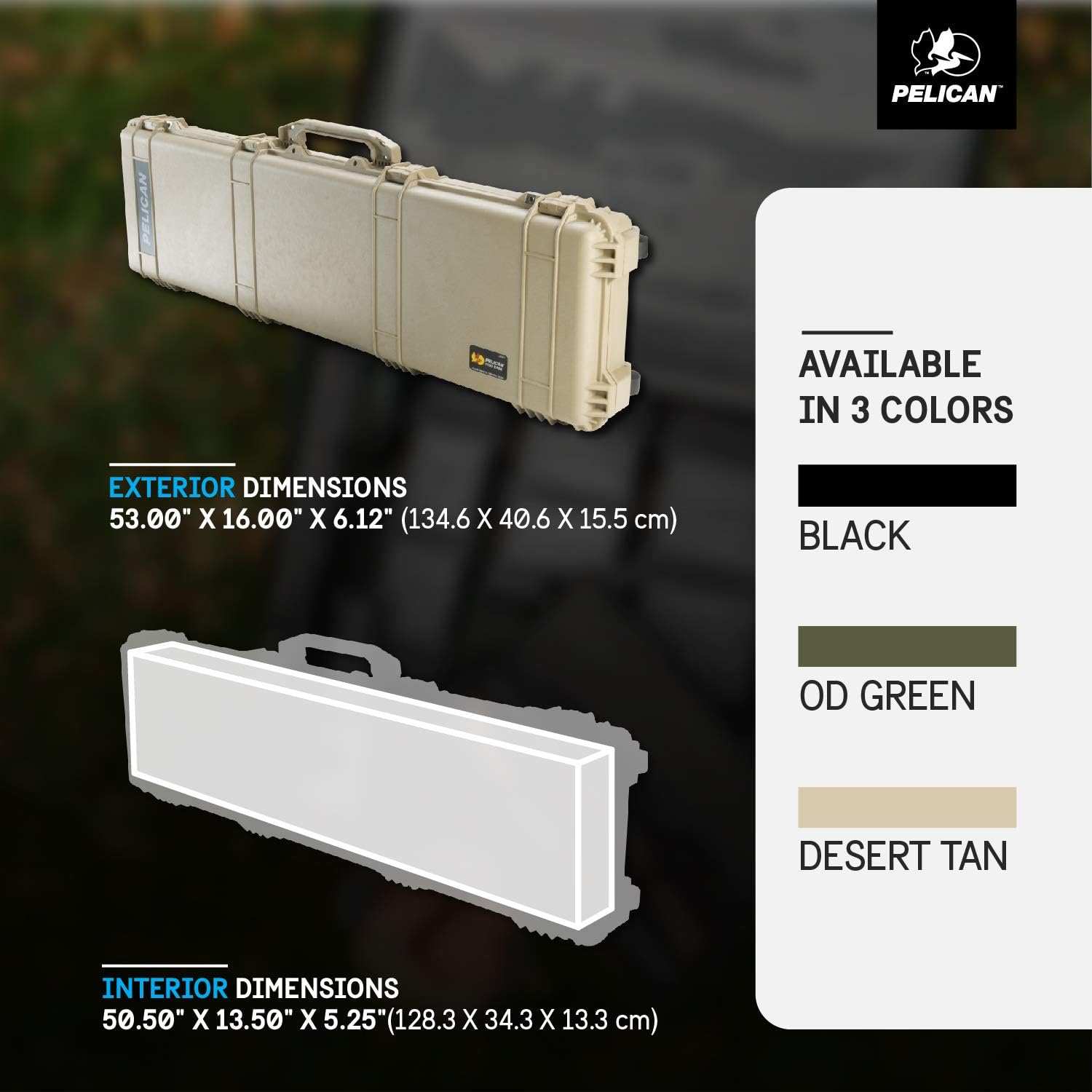 Pelican Protector 1700 Series Rifle Cases