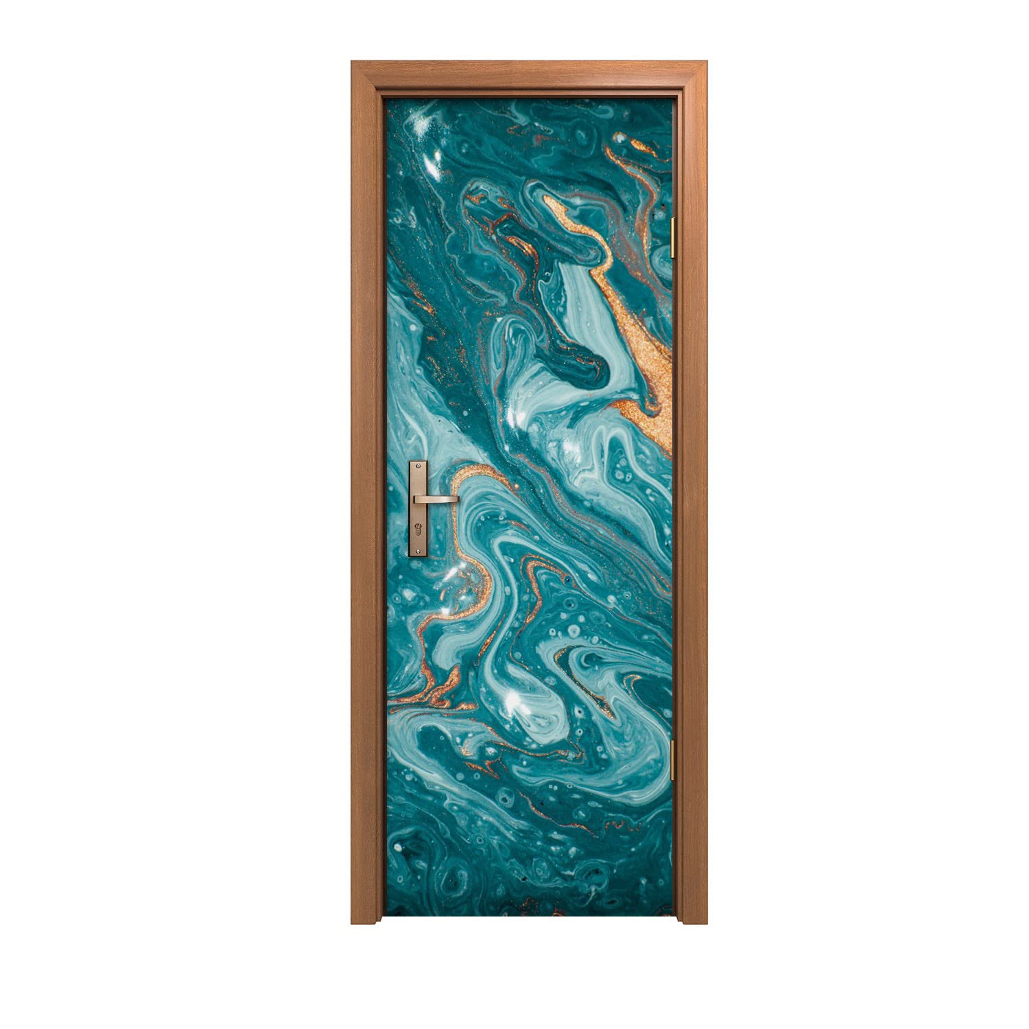 Autocollant de porte Coloray 70x200cm pour sublimer le design d'intérieur de votre salon moderne