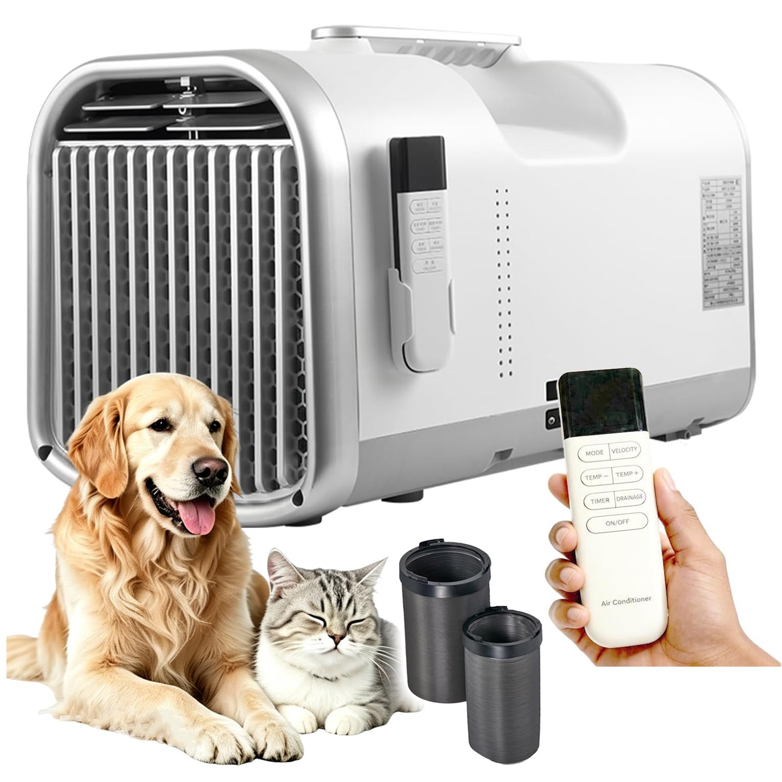 Eastnmythet 220V Portable Air Conditioner No Drilling 5100BTU
