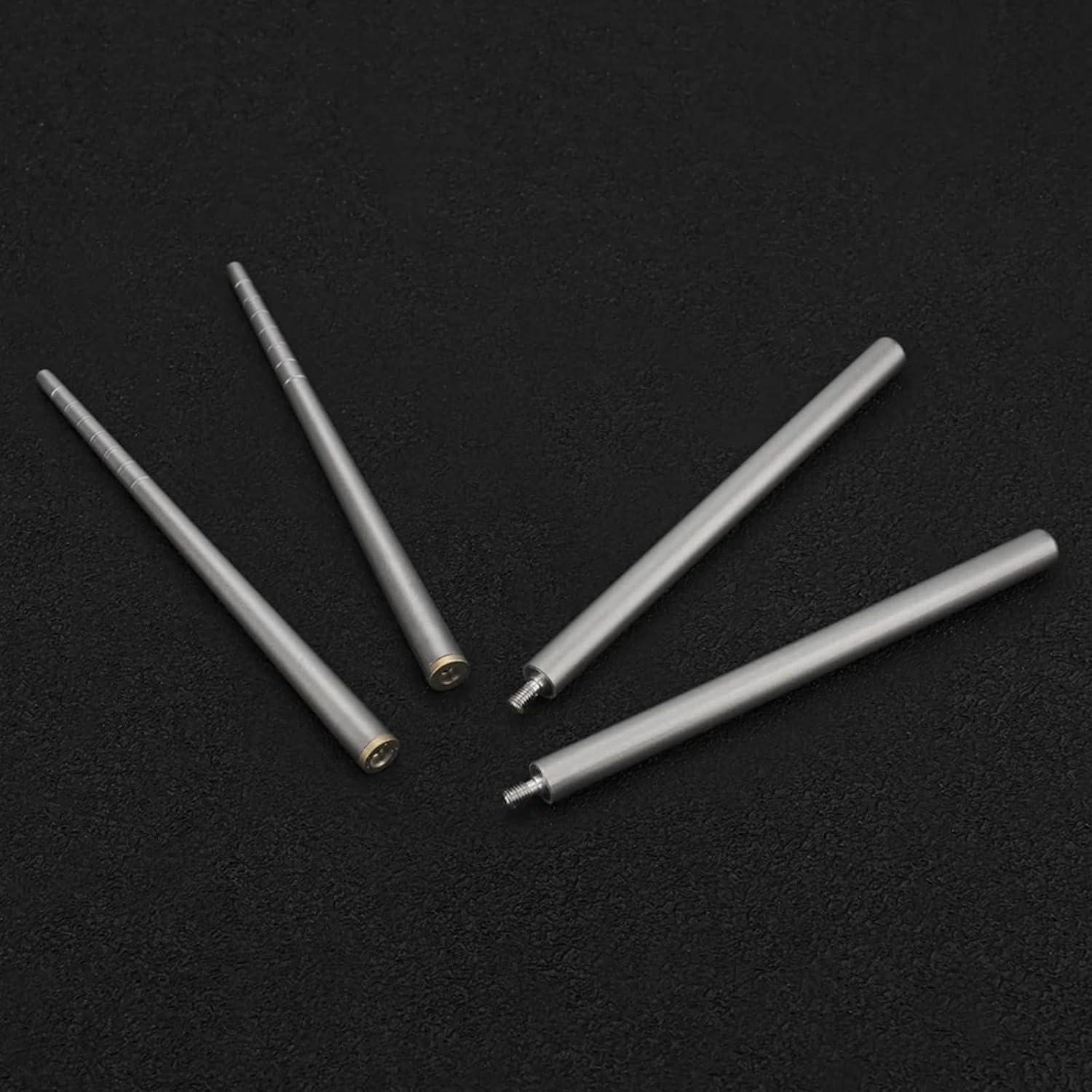 Detachable Titanium Chopsticks 7.5 in - Reusable, Lightweight & Portable Chopsticks Set, Dishwasher Safe Kitchen Utensils, Ideal Gift for Japanese, Korean, Chinese Adults & Men
