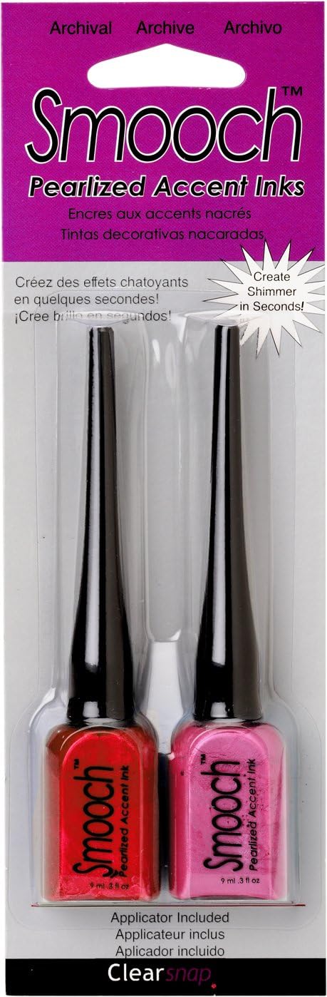 Smooch Pearlized Accent Ink, 2-Pack, Siren and Taffy