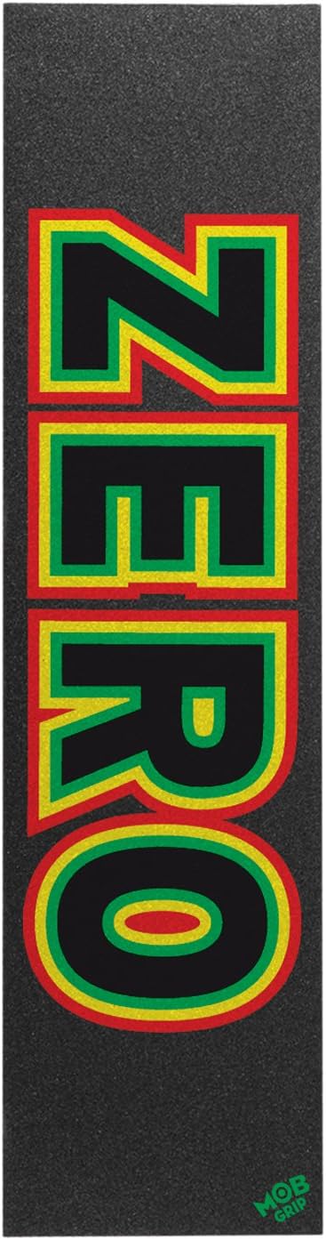 Mob X Zero Grip Tape Rasta Bold Skateboard Griptape