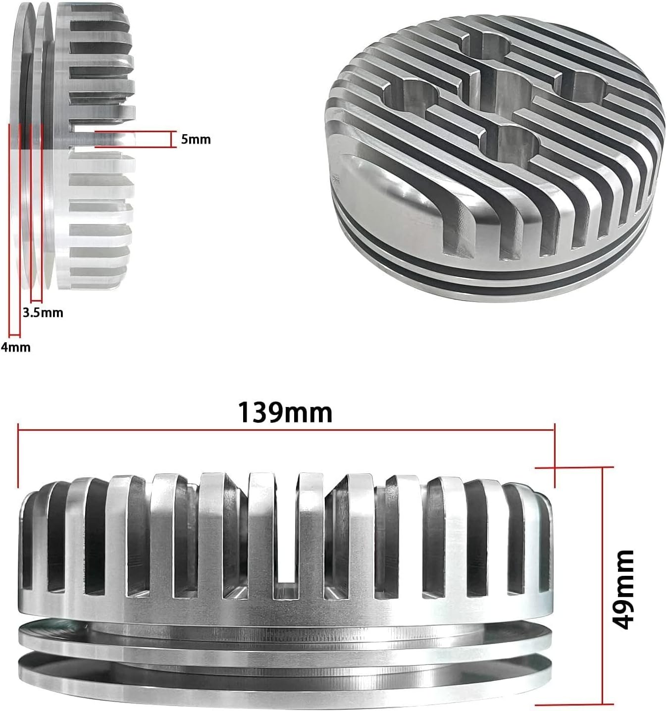 High Performance LD100 CNC Racing Head for 2 Stroke Engine Kit LD100