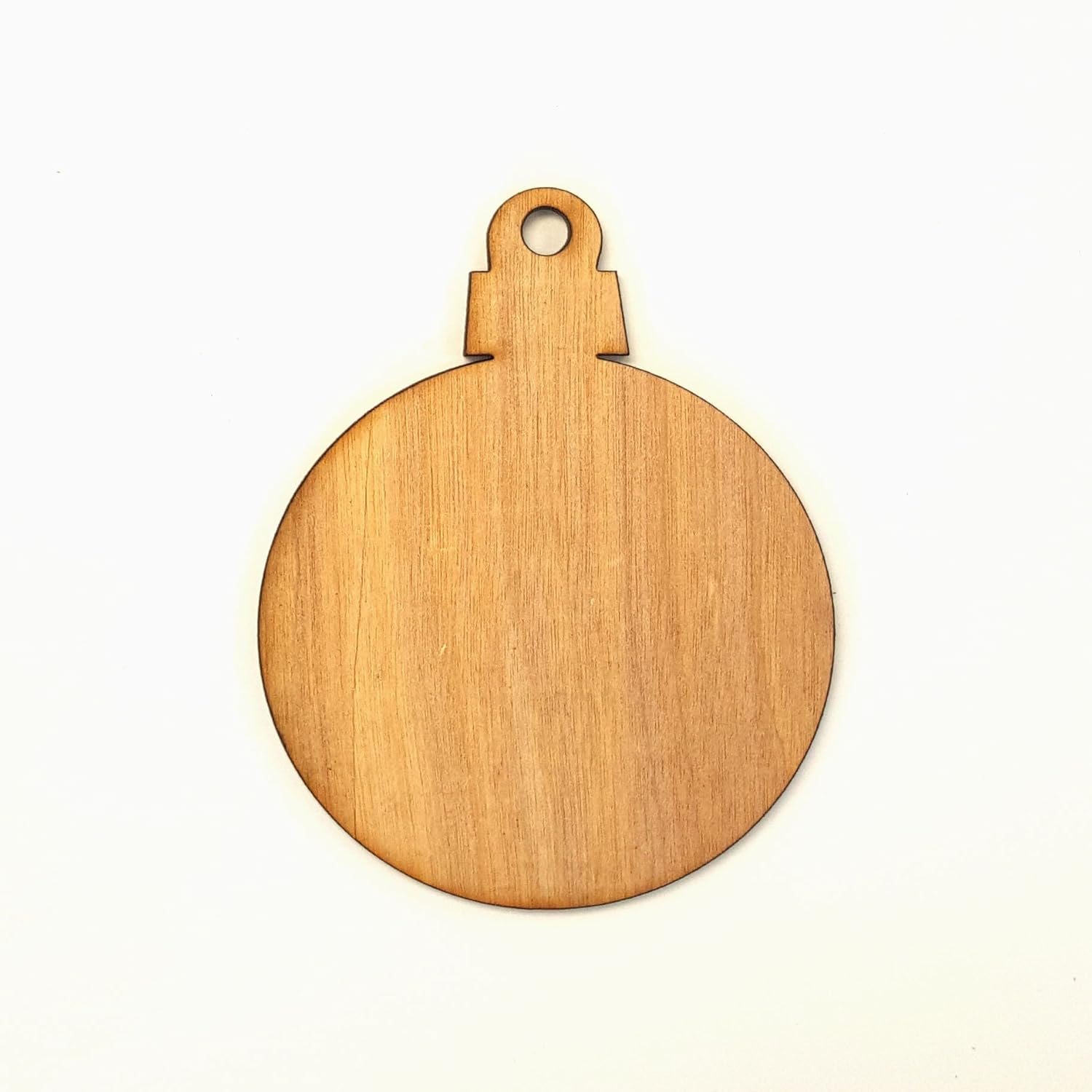 25 Wood Christmas Ornaments Blanks Round SOTO 3/16" Thick