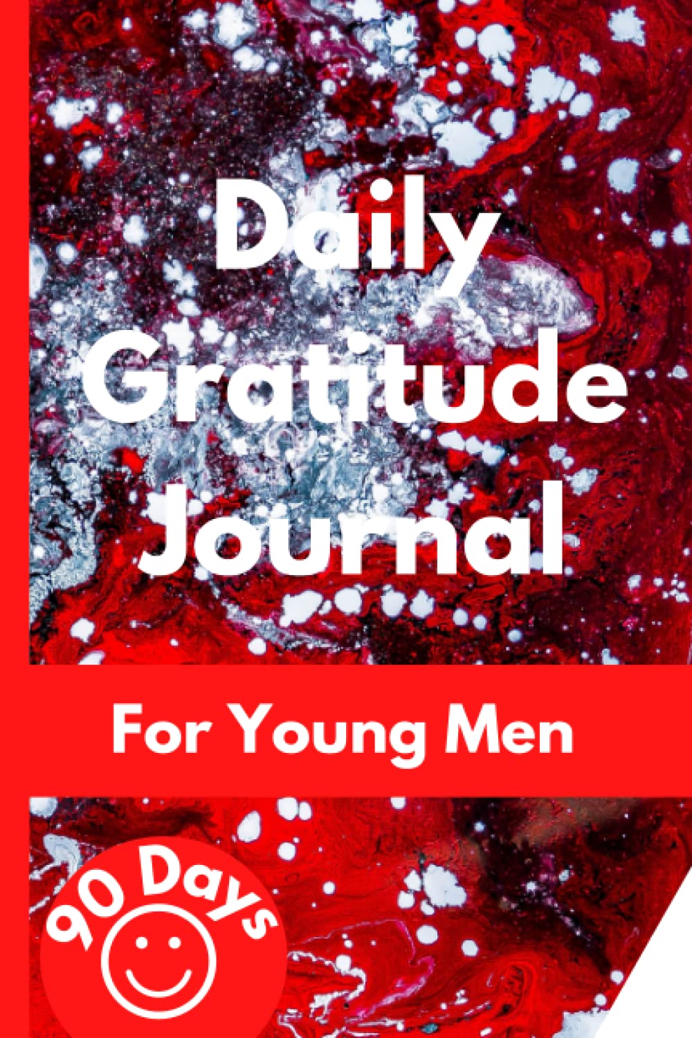 Daily gratitude lined journal for young men: 100 pages with motivating images, famous quotes and plenty of space to write!