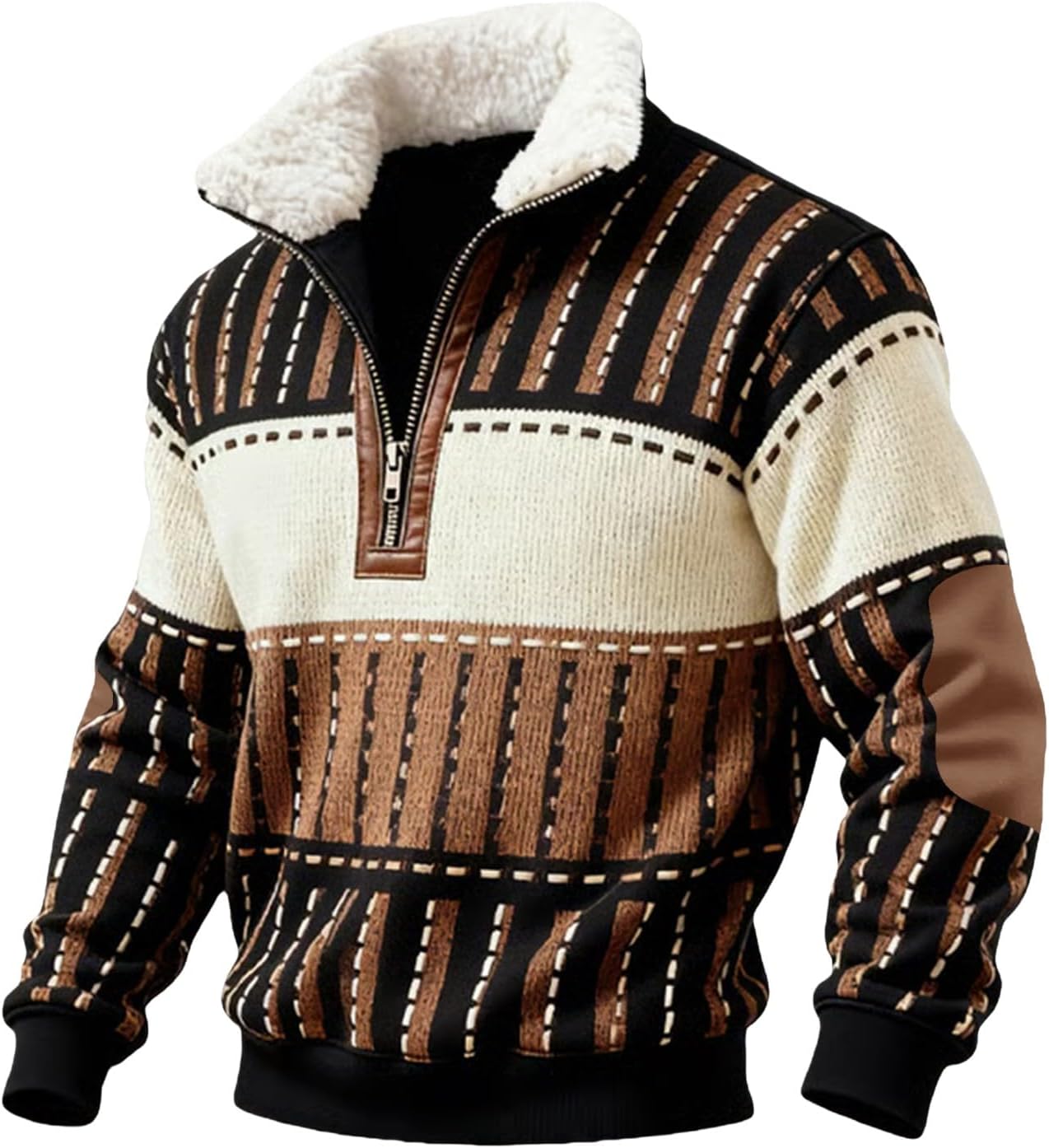 De North Face YUMIORI Kwart Zip Trui voor Mannen in Grijs