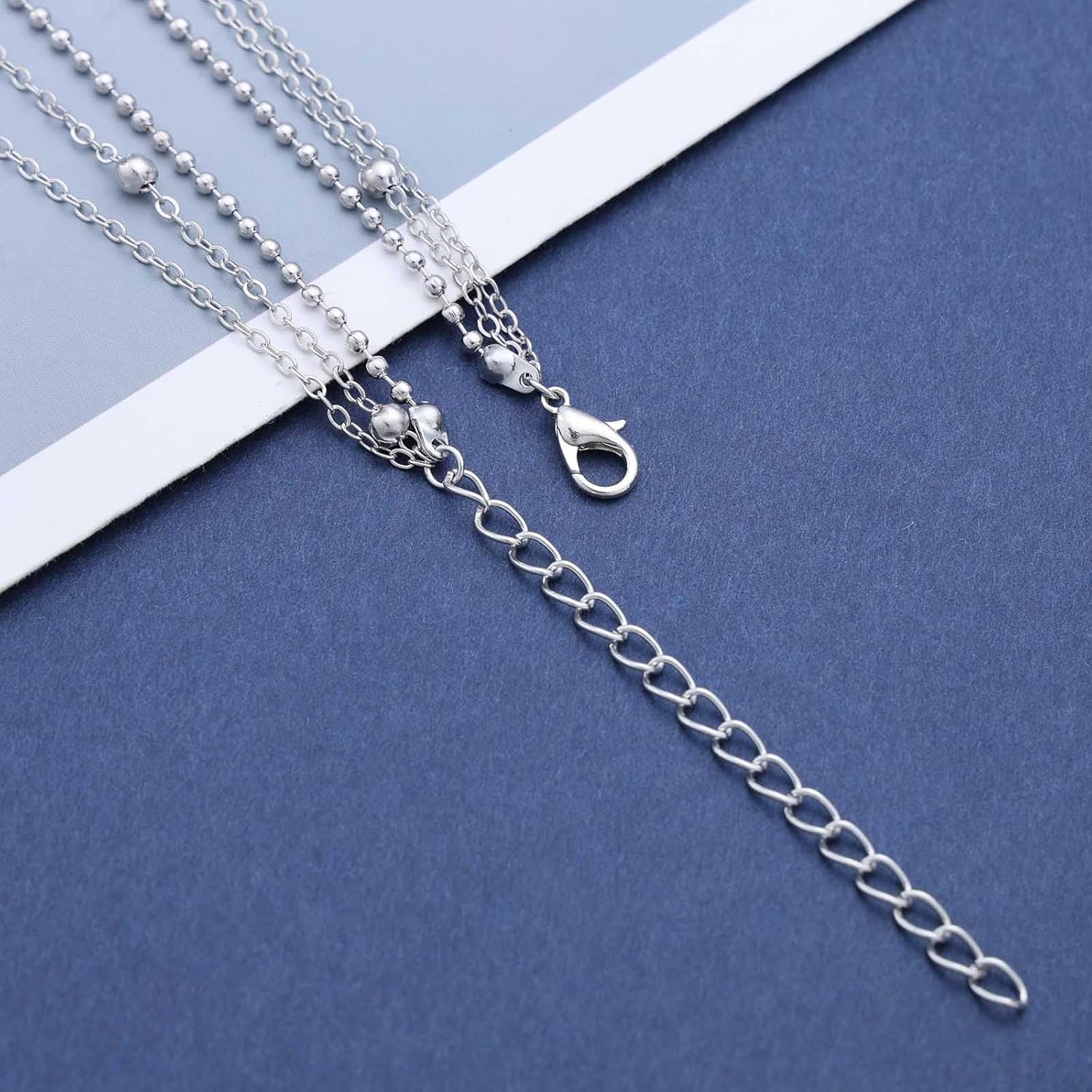 Andelaisi Boho Layered Snake Necklace Choker Vintage Lotus Flower Choker Necklace Punk Snake Serpent Necklace Gothic Snake Pendant Necklace Jewelry for Women - Image 6