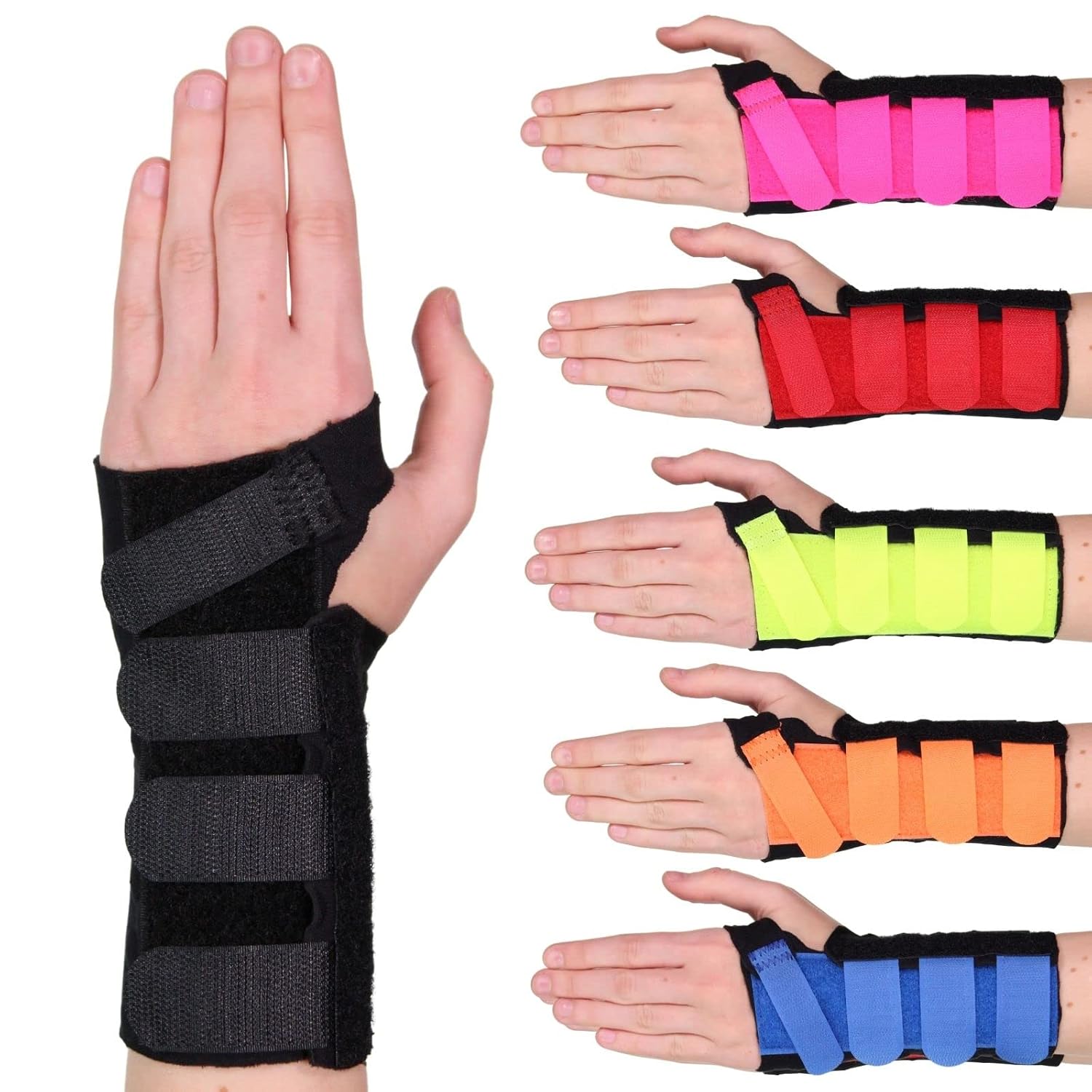 SOLACE BRACING CoolFlow Wrist Support (6 Colours) British Made & NHS Supplied Wrist Brace w