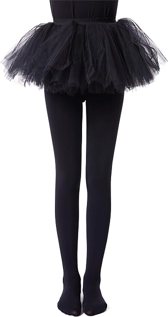 Frola GirlsWinter Warm Footed Tights Fleece Lined Thermal Winter Leggings 300 Denier Age 2-13