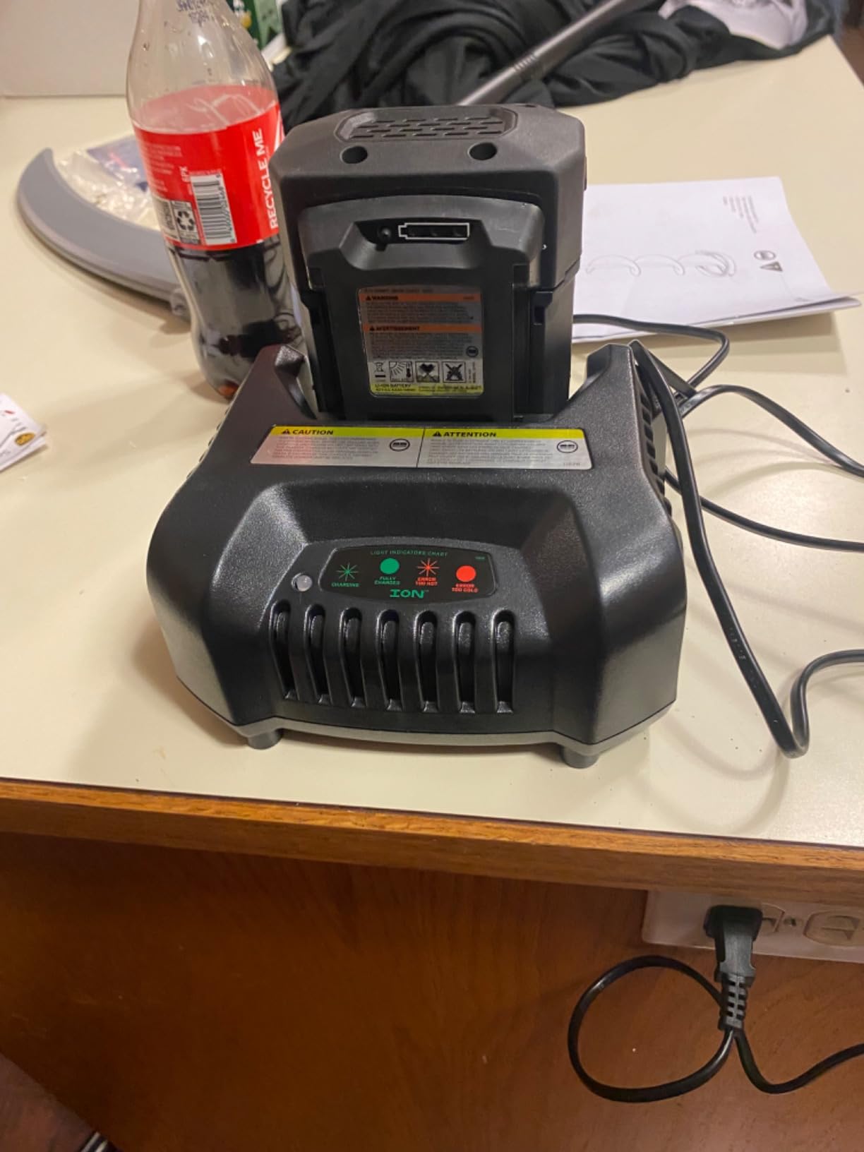 Ion Ice Fishing 8" Electric Power Ice Fishing Auger with