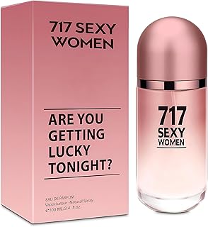 Women Perfume 717 Sexy Women Eau de Parfum Natural Spray Elegant Scent Fragrance for all Skin Types 3.3 Fluid Ounce