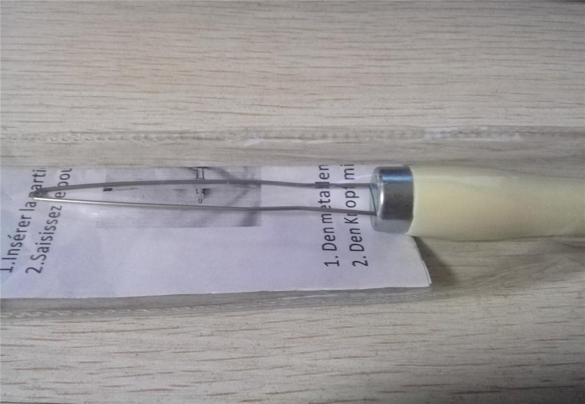 VIEEL Button Hook - Zipper Pull Assist Tool Zipper Pull and Button Hook Grip Button Hook Helper (5) : Health & Household