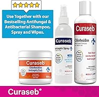 Vista 6 de Curaseb Tratamiento de puntos calientes para perros y gatos – Alivio instantáneo de picazón para puntos calientes, lamer patas, erupciones