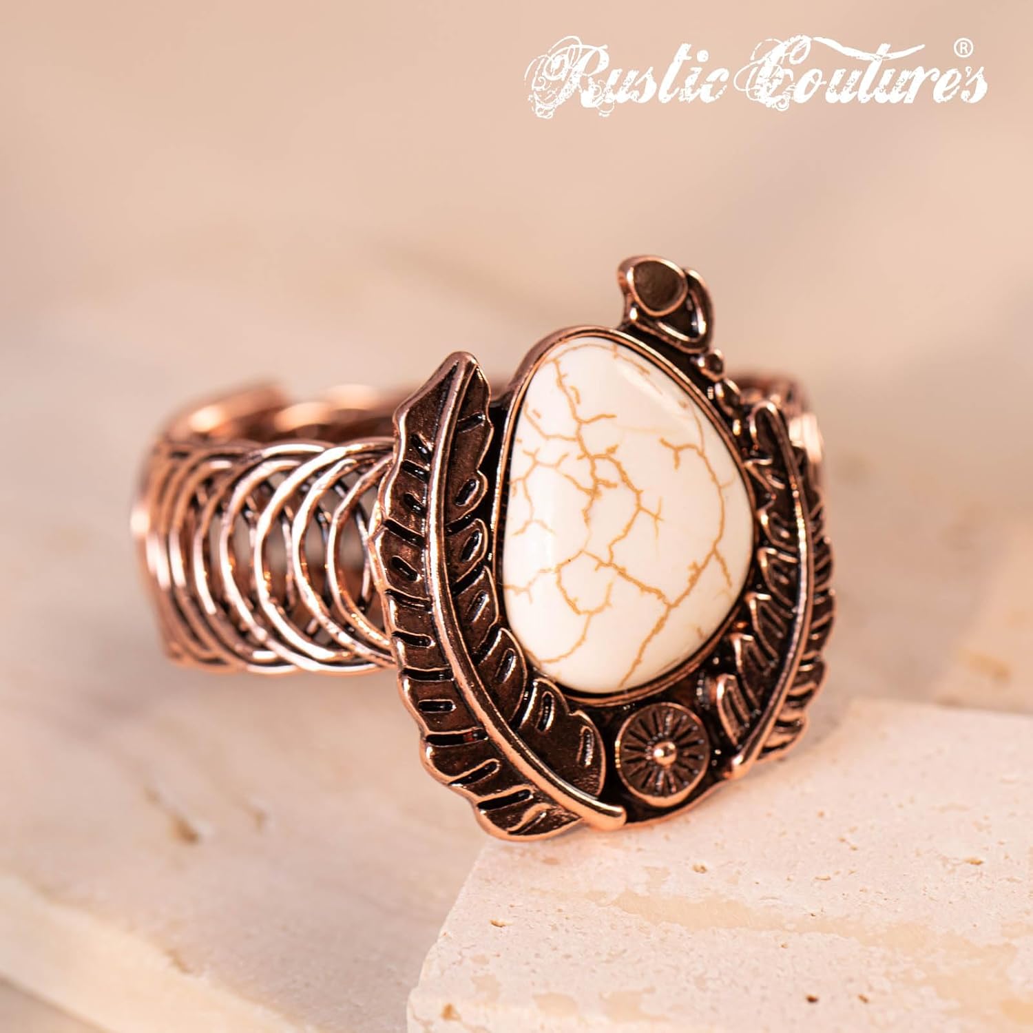 Montana West Rustic Couture's Bohemian Turquoise Cuff Bangle Bracelets for Women Cowgirl - Image 8