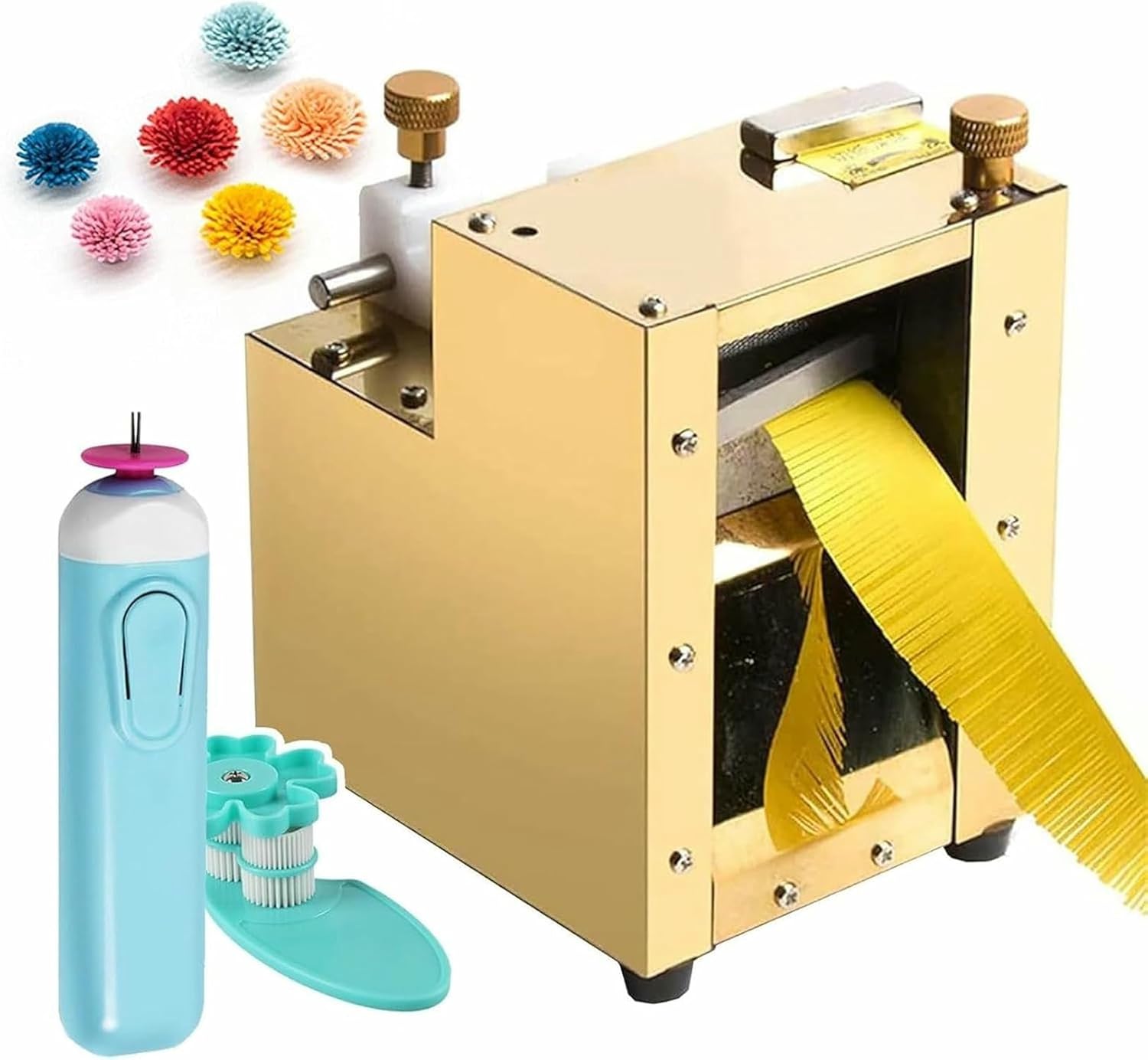Electric Rechargeable Paper Quilling Machine, Adjustable Paper Quilling kit with Roller Quilted Tool &Quilling Paper Pen~/