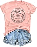 Hawaiian Shirts for Women: Summer Beach T Shirt Tropical Beach Trip Graphic Tee Cruise Vacation Tops