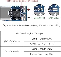 Vista 5 de AITRIP 5 unidades PDC004-PD PD Módulo señuelo de señuelo, USB-C PD 20 V CC Módulo de disparo de potencia de voltaje fijo 5A Tipo-C entrada hembra
