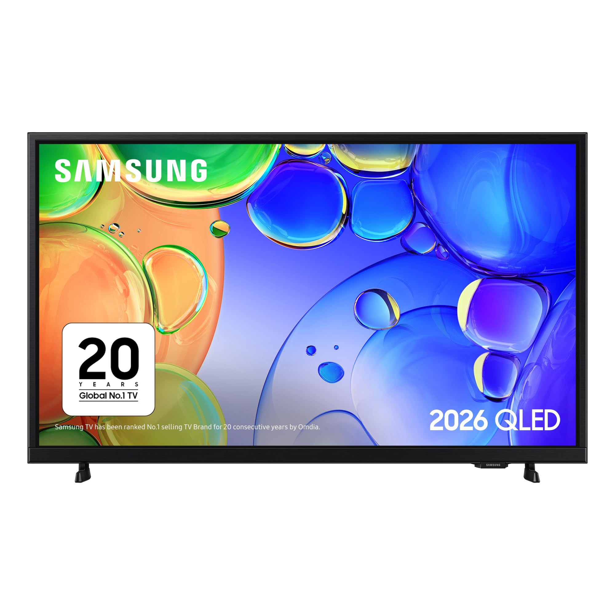 Samsung Qe32q5faauxxu 32 Qled Full Hd Smart Tv With Tizen Os Hdr Smart Streaming Apps Slim Bezel Design & Compact Qled Black, Laptops Direct - QE32Q5FAAUXXU