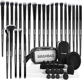 MAANGE Juego de 41 brochas de maquillaje de a...