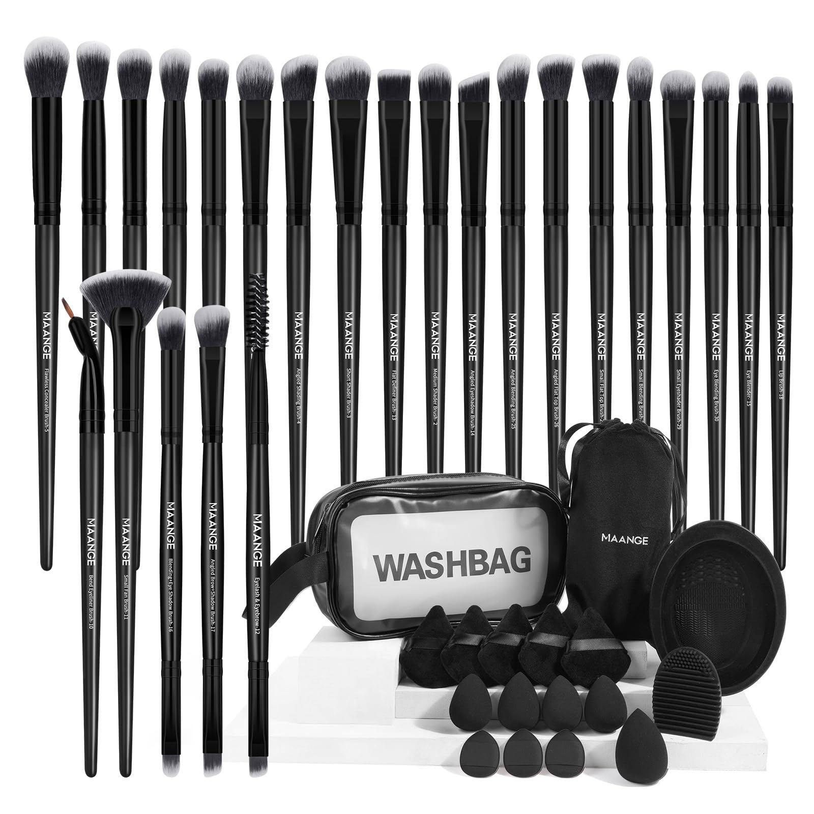 MAANGE 41-Piece Premium Synthetic Set