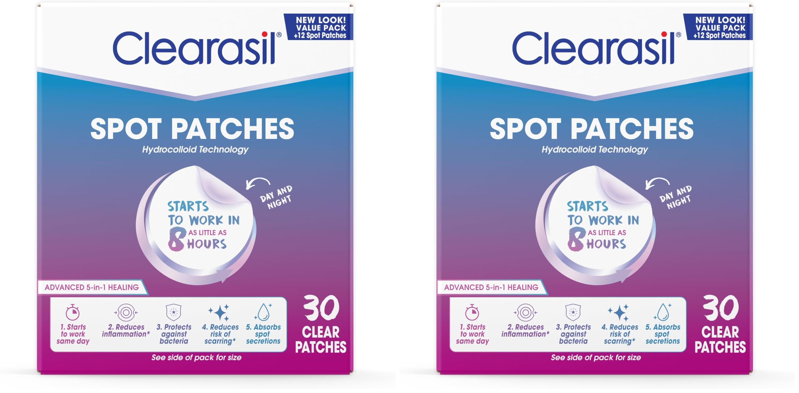 Clearasil Hydrocolloid Acne Spot Treatment Patches