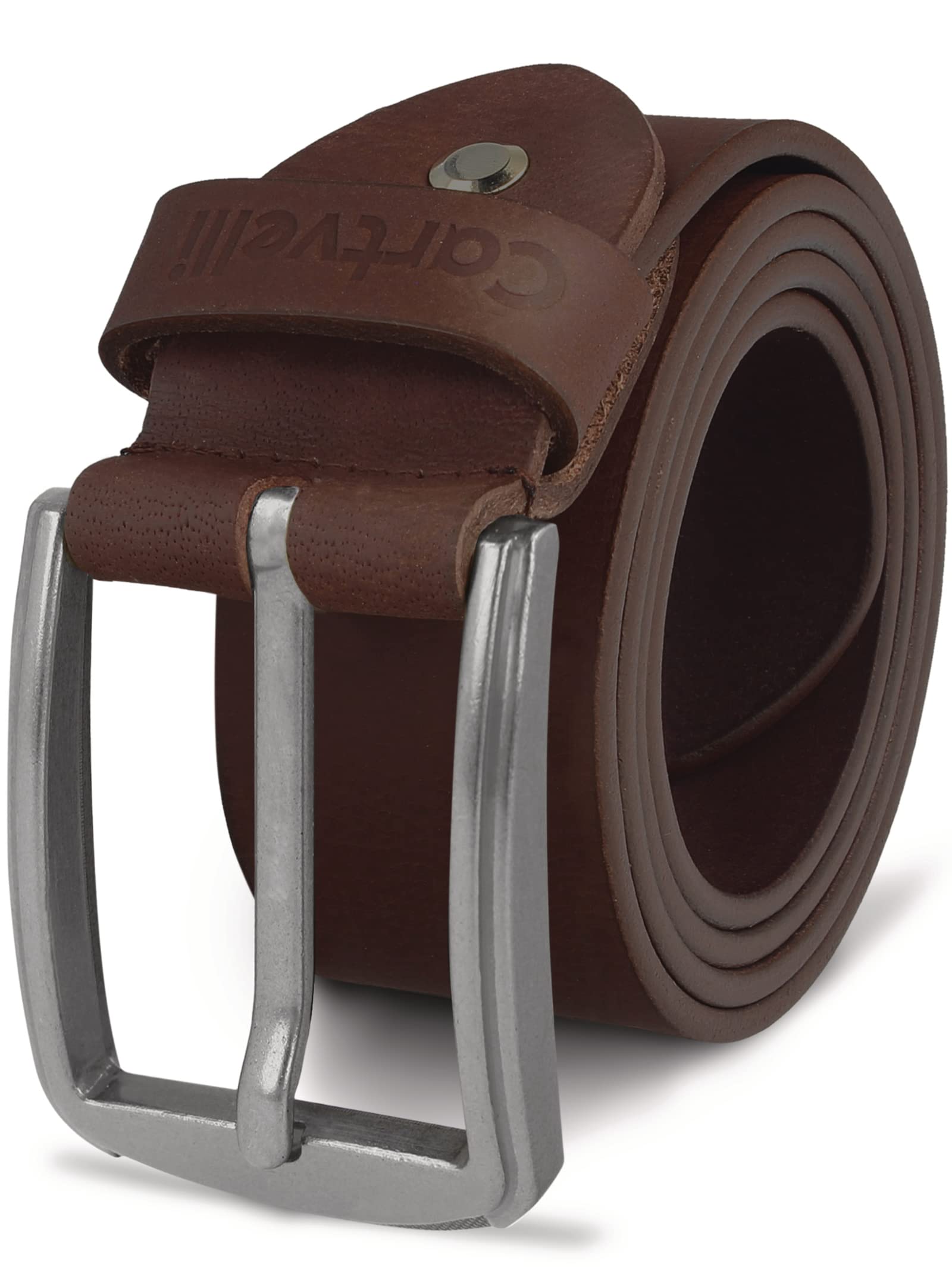 Cintura In Vera Pelle Piena Uomo Lindenmann &ndash; Larghezza 40 Mm &ndash; Made In Germany