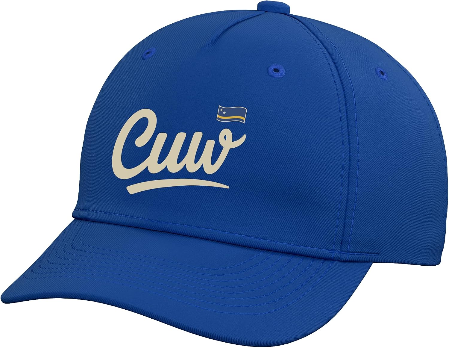 Curacao Vintage Script Fan Adjustable Baseball Hat