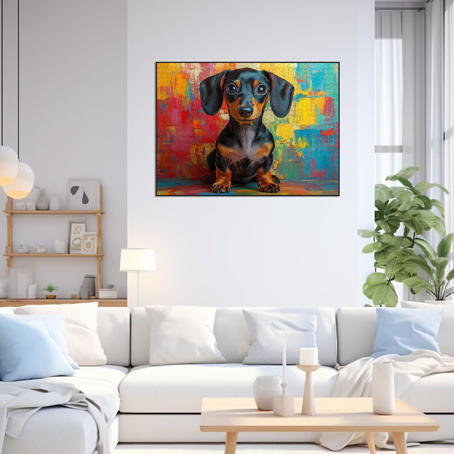 Puzzle 4000 Pezzi astratto Puzzle Classici per Gioco Familiare, n-32 | Impossibile Puzzles, Intrattenimento Creativo, Rilassamento e Intelligence, Regalo per Amore e Amico, Decorazioni Casa, cane