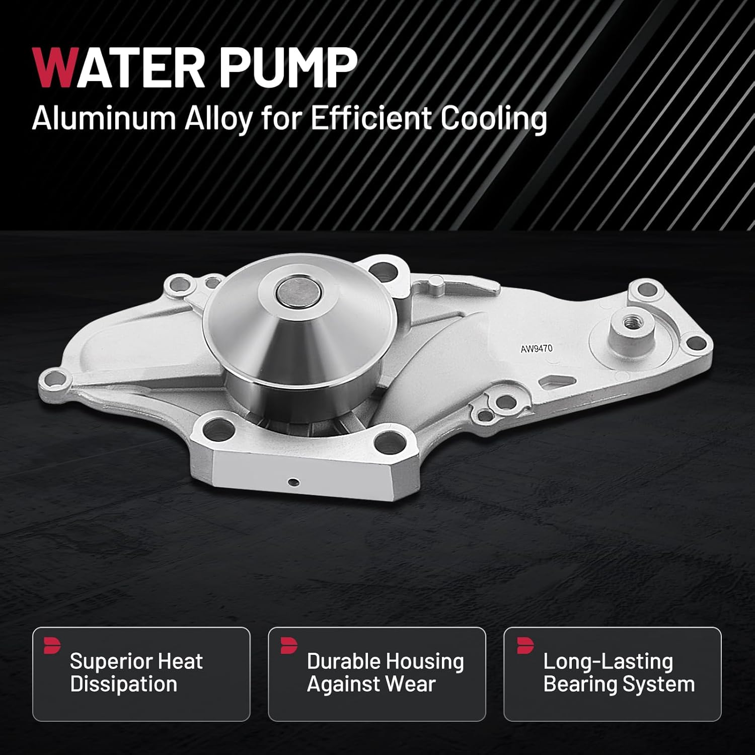 BDFHYK TKH-002C Engine Timing Belt Kit with Water Pump Thermostat Compatible with Honda Accord Crosstour Odyssey Pilot Ridgeline Compatible with Acura TL RL TSX ZDX MDX RDX Vue 3.0L 3.2L 3.5L 3.7L V6