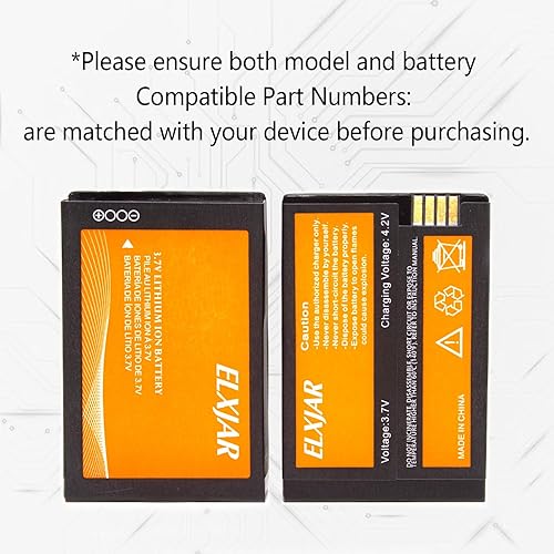 Miniatura 4 de hflexgrad Paquete de 2 baterías de iones de litio de 3.7 V 2300 mAh PMNN4468A Reemplazo para radios de las series SL300 SL3500e y SL7000 y radio