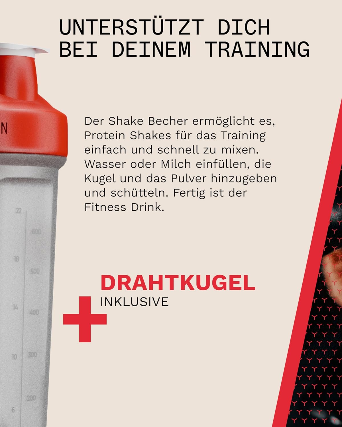 PhD Nutrition Mixball Shaker 500ml