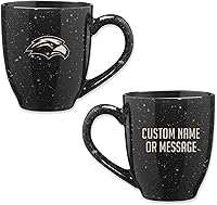 Vista 30 de Rico Industries NCAA UCLA Bruins Royal Blue - Taza de café de cerámica moteada grabada con láser de 16 onzas