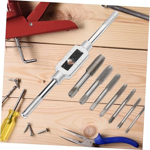 Miniatura 7 de Uonlytech 1 Unidades de extractor de pernos llave llave de mano juego de herramientas de rosca máquina roscado roscado herramienta de roscado