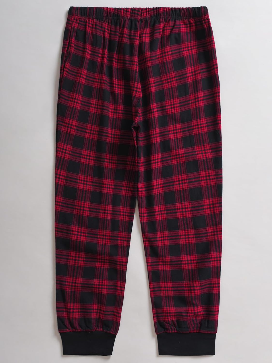Esenchel Women's Petite Flannel Pajama Pants Cotton Jogger Lounge Pants - Image 2