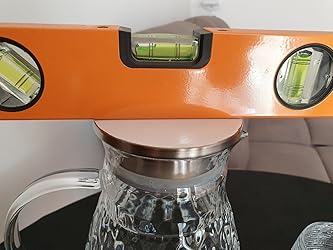 Caraffa Vetro Borosilicato 2L Con Coperchio - Design Diamante Per Acqua, Tè E Succhi - Foto 6