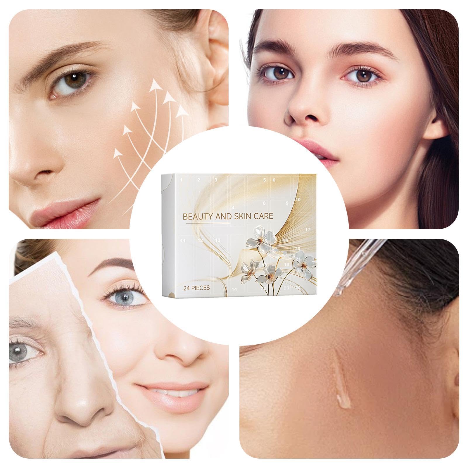 Calendario de Adviento 2024 Calendario de Adviento de Belleza Mujeres 24 | Sorpresas de Belleza para Navidad, Maquillaje, Calendario de Adviento para mujer, Calendario de Navidad para Mujeres