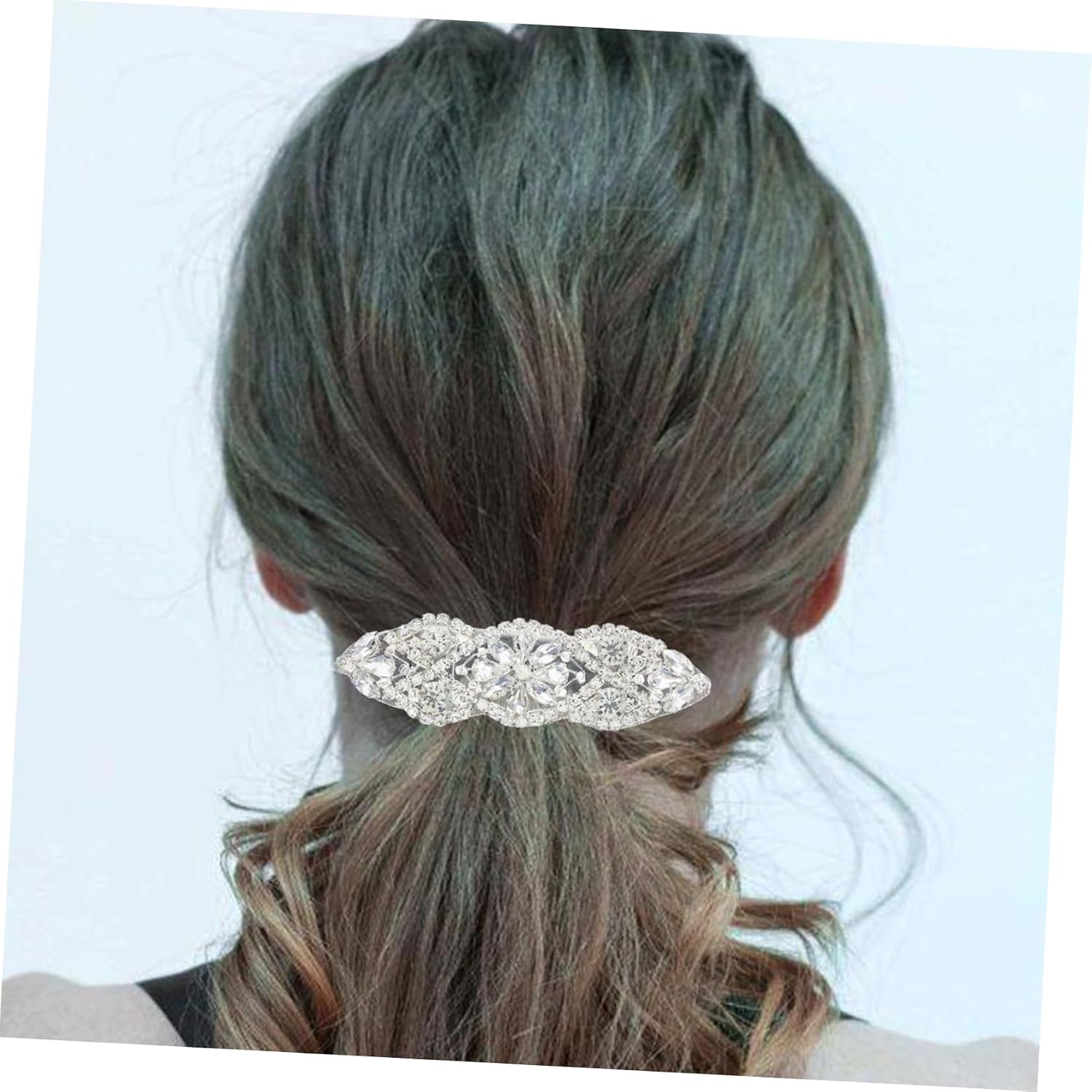 Rhinestone Patch Decor for Clothes Sewing Applique for DIY and Easy to Apply for Costumes