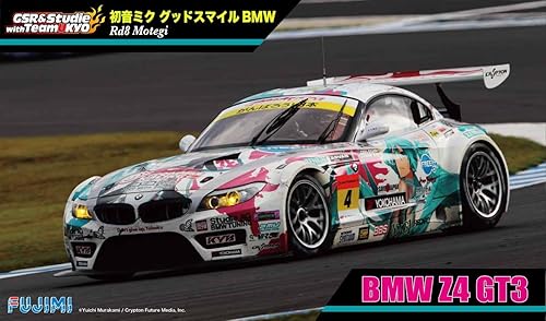 Hatsune Miku Good Smile BMW Rd8 Motegi BMW Z4 GT3 escala 1/24 [JAPÓN] por Fujimi Model
