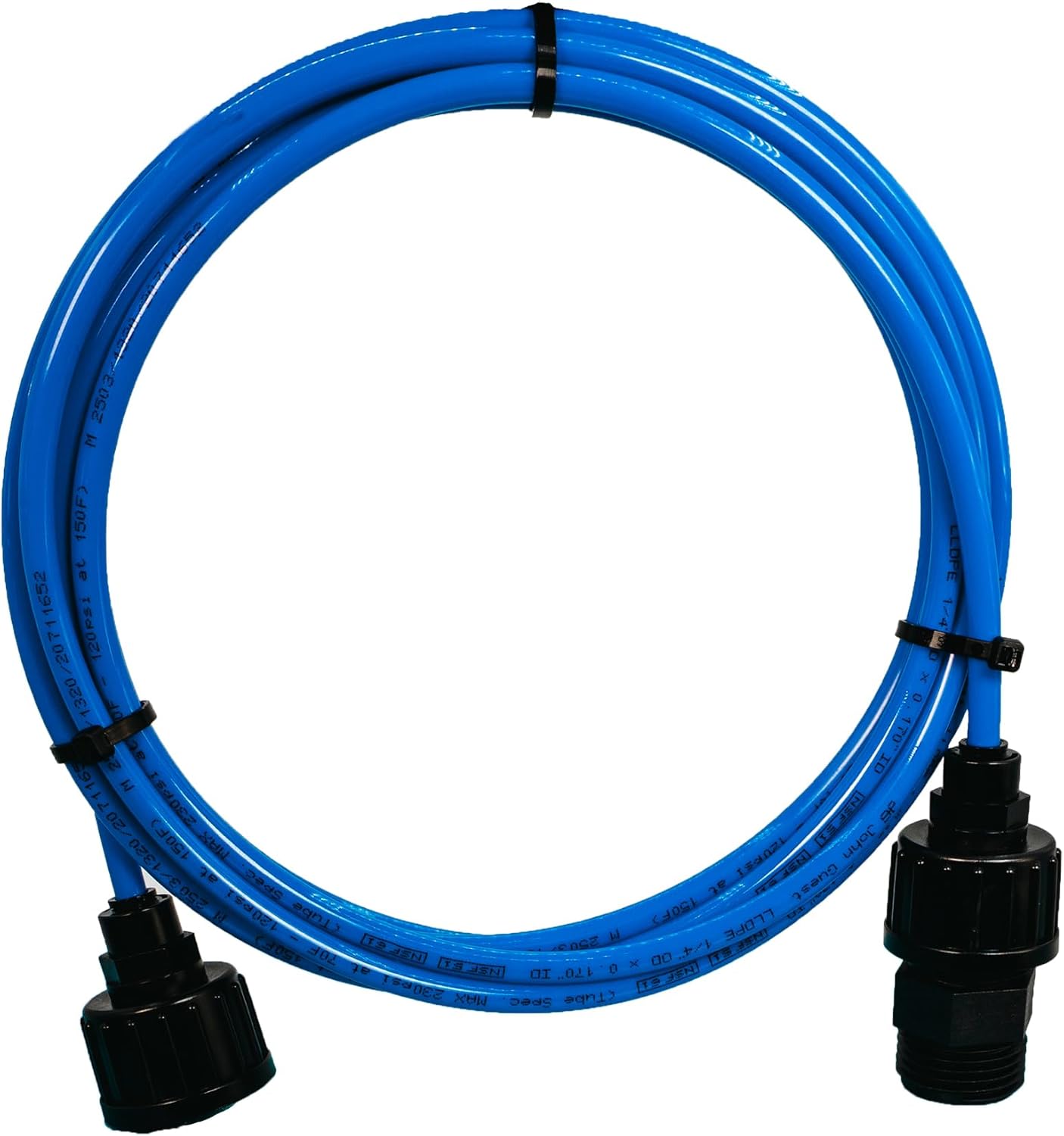Hide-A-Hose 35ft Hose for Automatic Pool Fillers & Water Levelers | UV Resistant, High-Pressure, Commercial-Grade, Exact Fit (35ft Blue)