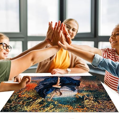 Miniatura 6 de Rompecabezas para adultos de 1000 piezas para adultos, rompecabezas de 1000 piezas, rompecabezas de 1000 piezas, bailarina de otoño