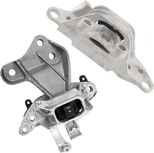 CF Advance Compatible with Chevrolet Cruze 2016-2019 14L Right Engine Motor and Left Automatic Transmission Mount Set 2PCS 2016 2017 2018 2019